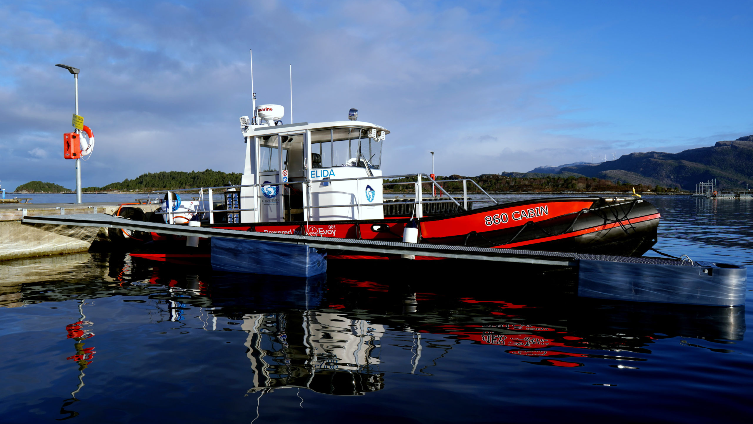 image of electric boat