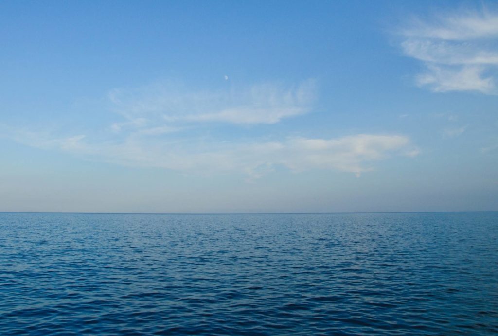 Blue Calm Ocean