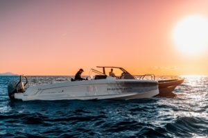 Evoy electric motor systems for leisure boats