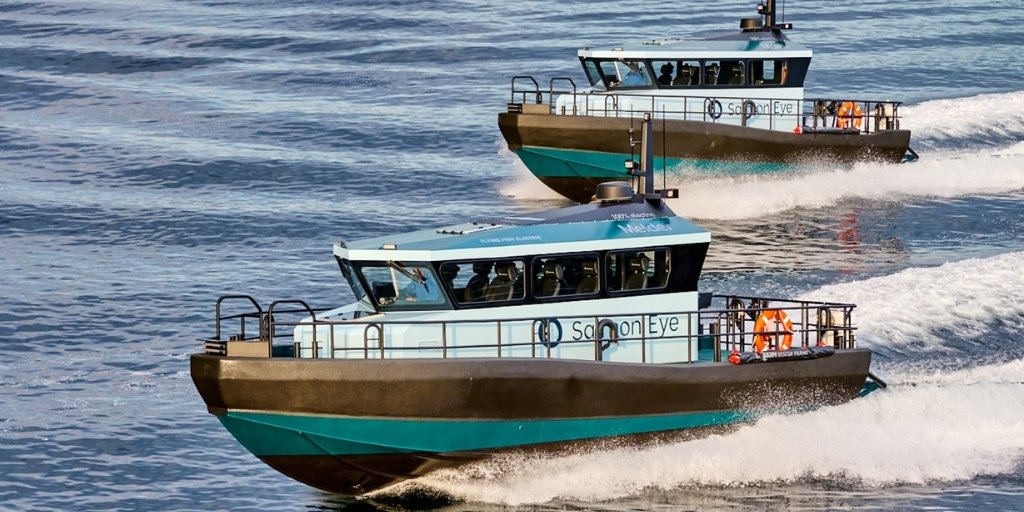 Hukkelberg Flying Fish Electric Boat Powered by Evoy