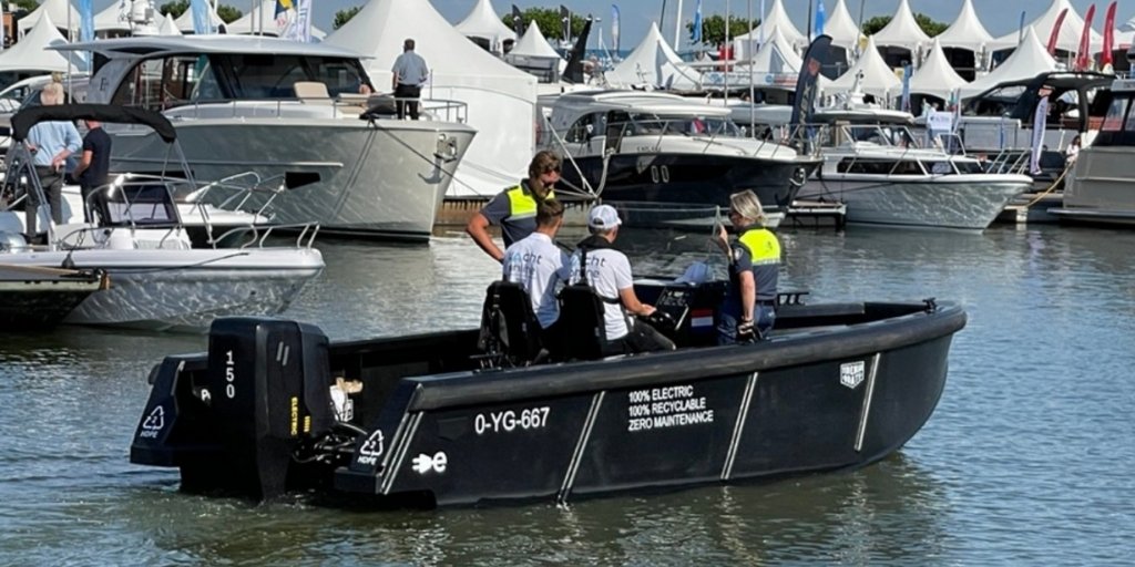 Tideman RBB 700 OB Electric Boat Powered by Evoy