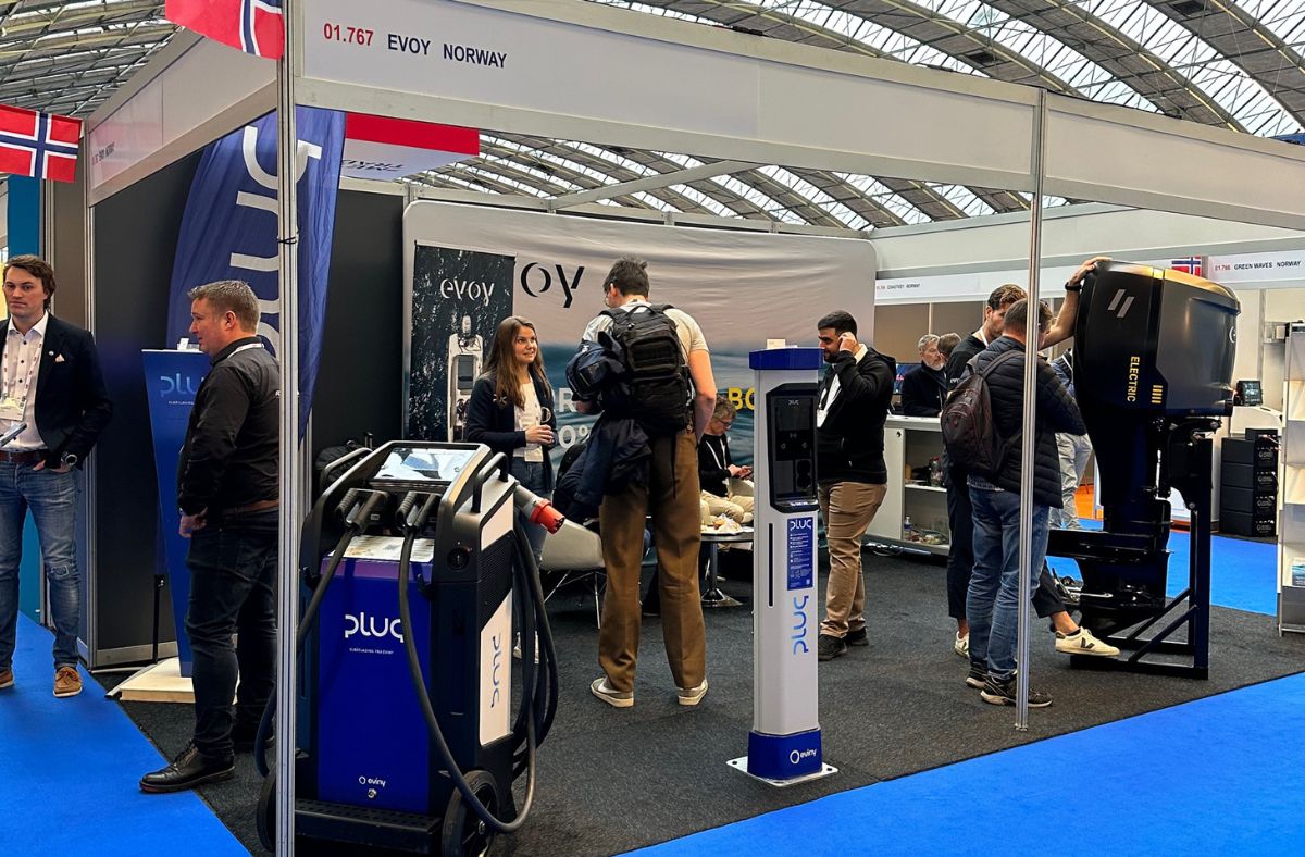 Evoy at Metstrade boatshow