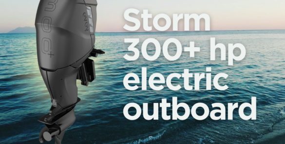Evoy Storm 300 hp electric outboard motor