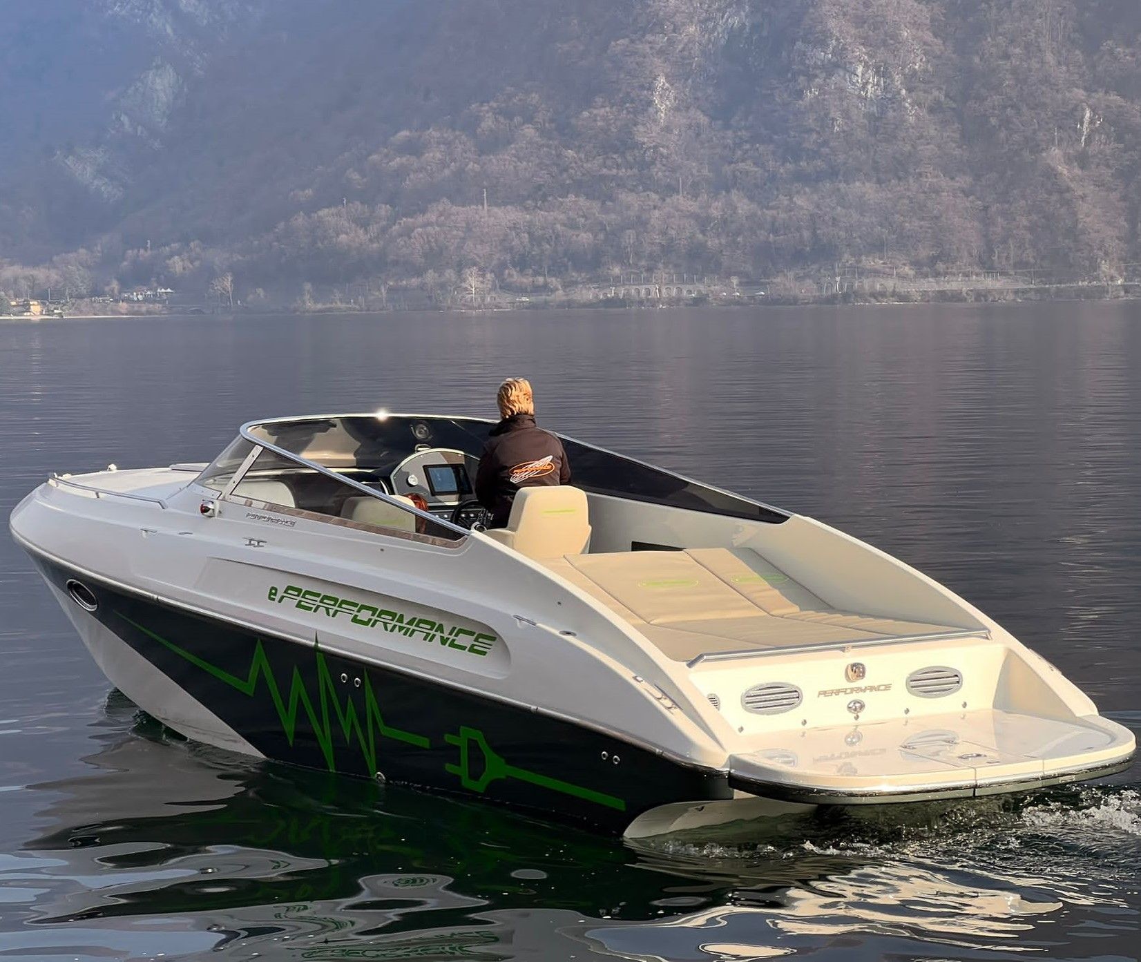 Performance e801 electric boat Powered by Evoy