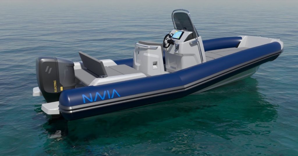 Navia Electric Yachts Powered by Evoy outboard
