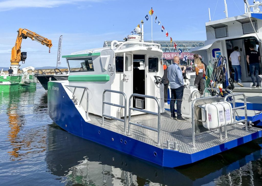 Skarsvaag Sintef Elly Electric Research Boat