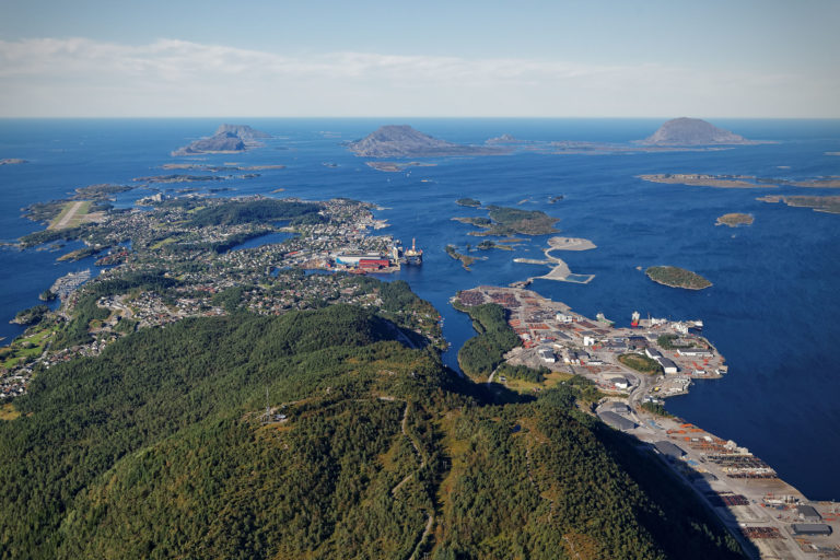 Florø Town in Norway