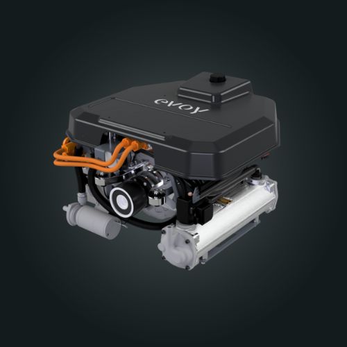 Evoy Inboard Breeze G2 electric boat motor render