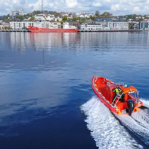 Viking Norsafe E-Mako 655 electric rescue boat